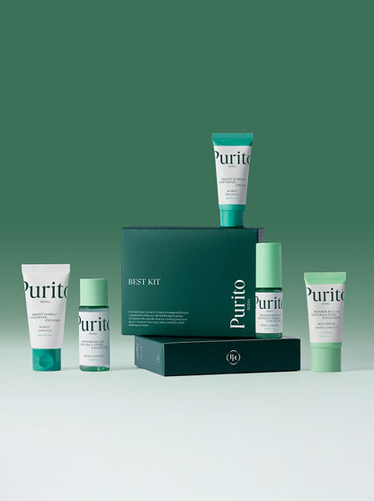 Best Kit 5pcs mini Skincare Routine  - Purito Seoul