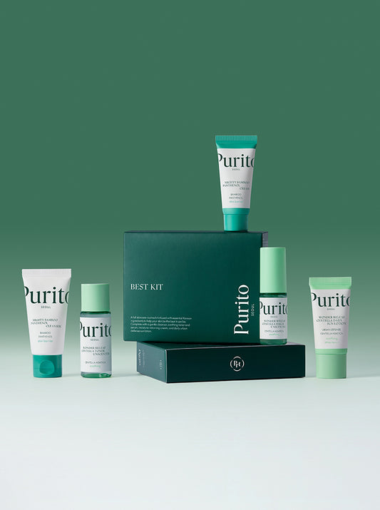 Best Kit 5pcs mini Skincare Routine  - Purito Seoul