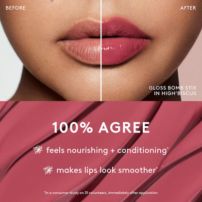 Berry  Brown'D Pout Lip Liner+Gloss Stick Duo - Fenty Beauty