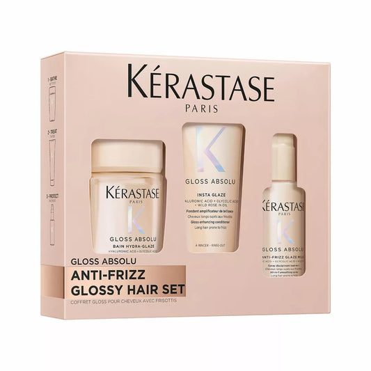 Gloss Absolu Anti Frizz Glossy Hair Set - Kerastase