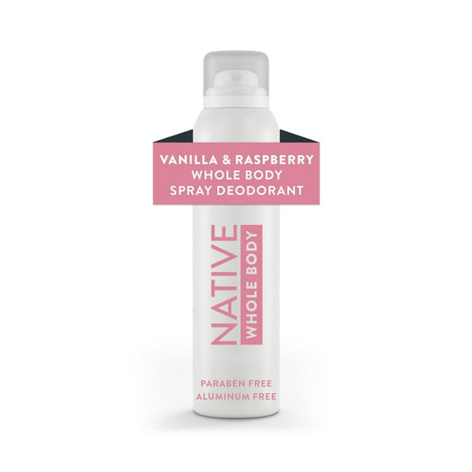 Whole Body Spray Deodorant 72Hr odor protection - Native