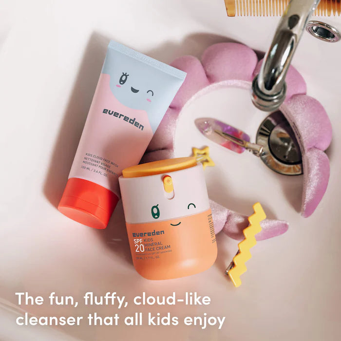 Kids Cloud Face Wash - Evereden