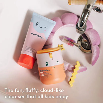 Kids Cloud Face Wash - Evereden