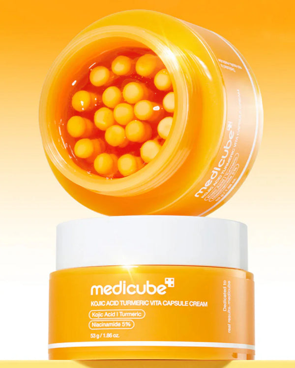 Kojic Acid Turmeric Vita Capsule Cream - Medicube
