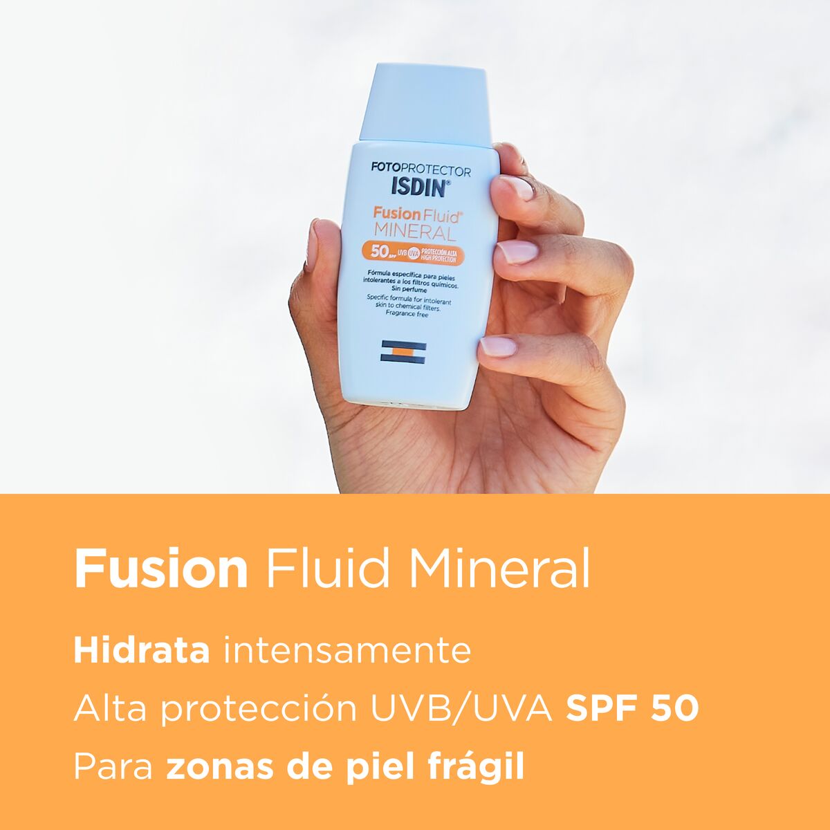 Fusion Fluid Mineral 50 Spf Uvb Uva - Isdin Fotoprotector