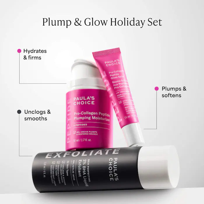 Plump+Glow Holiday Set 3 Full Sizes - Paulas Choice