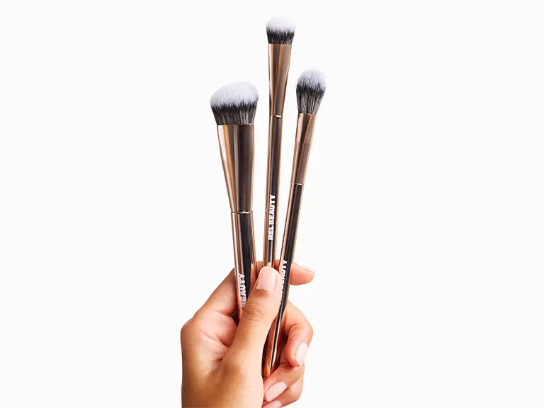 The Essentials 3 Piece Brush Set - Rel Beauty