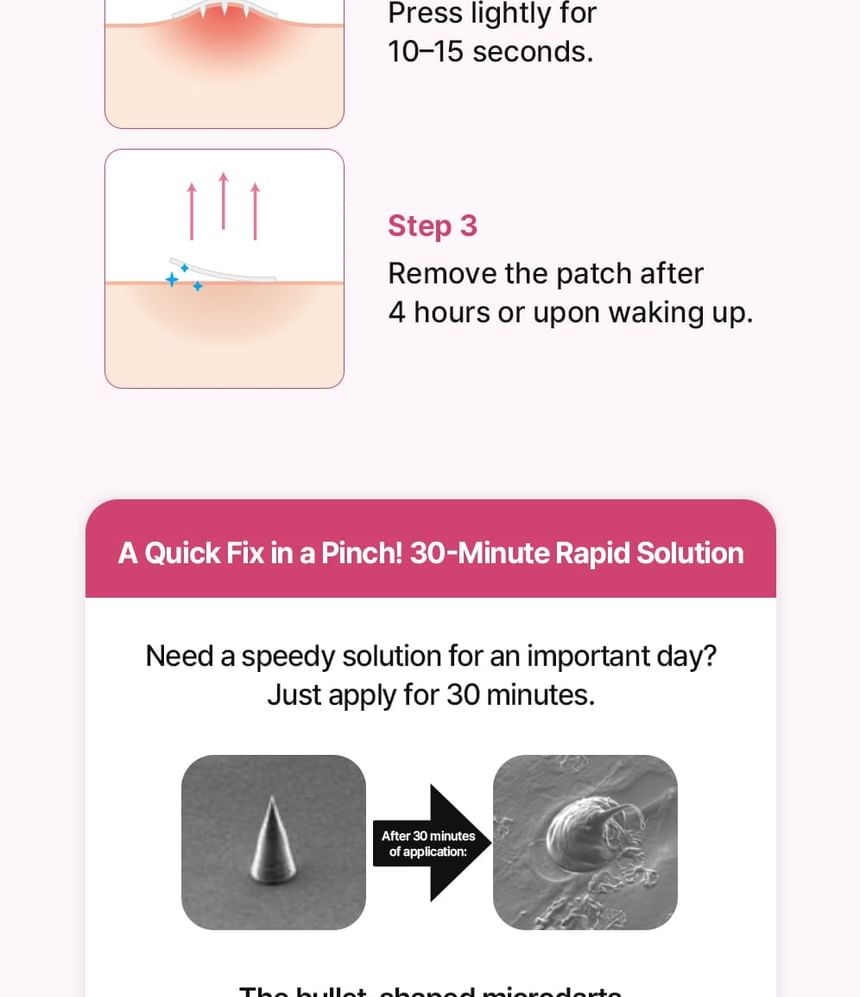 Patch For Blemishes Colorful - Needly