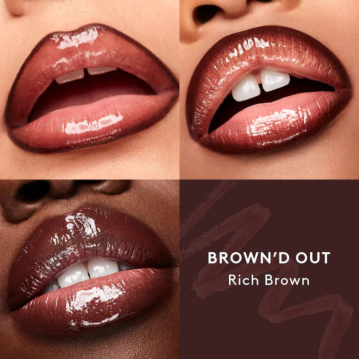 Berry  Brown'D Pout Lip Liner+Gloss Stick Duo - Fenty Beauty