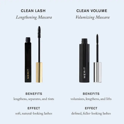 Clean Volume Volumizing Tubing Mascara - Merit