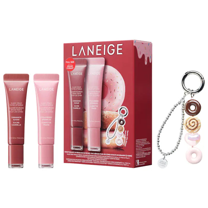 Donut Delight Lip Serum Duo+Charm - Laneige