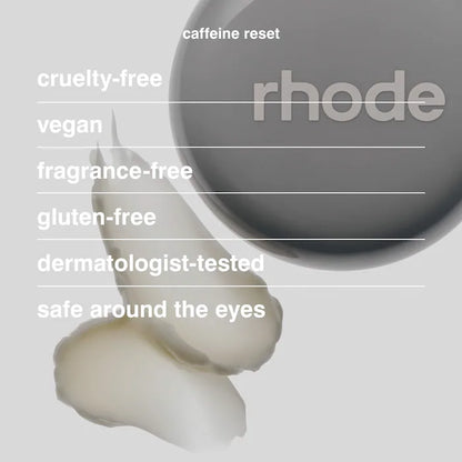 Caffeine Reset Sculpting Cream Mask - Rhode