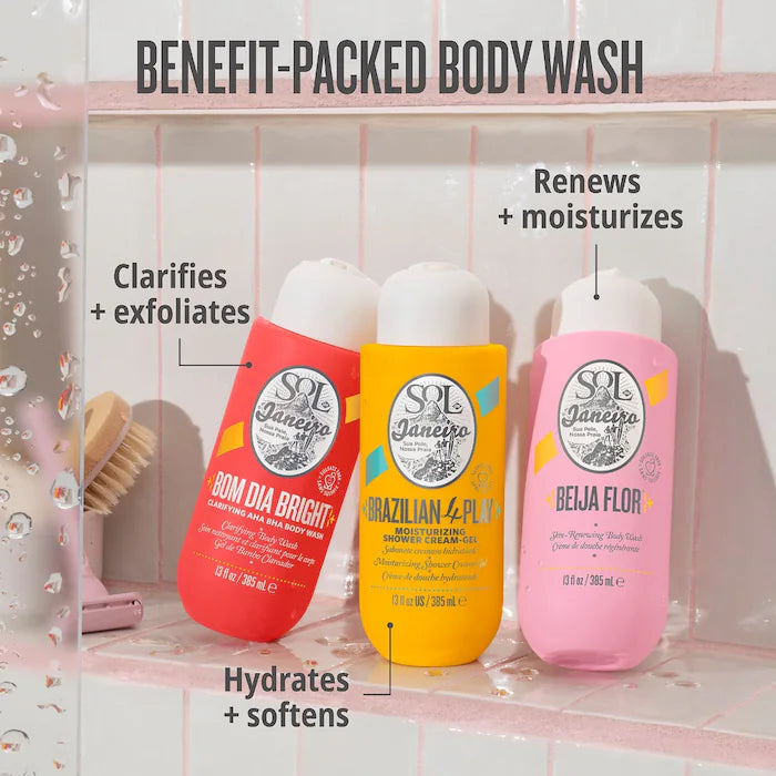 Beija Flor Skin Renewing Body Wash - Sol De Janeiro