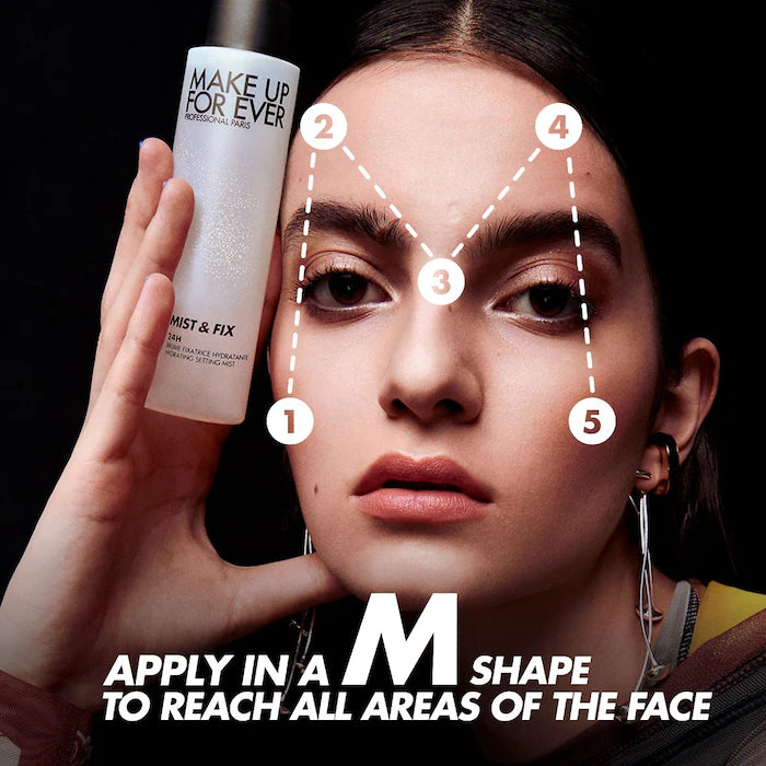 Mist & Fix 24hr Hydrating Setting Mist - Make Up For Ever