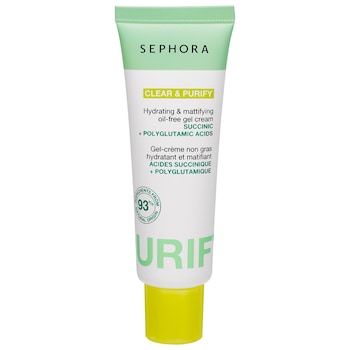 Clear & Purify Hydrating & Mattifying Oil-Free Gel Cream - Sephora