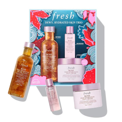 Dewy,Hydrated Skin Trio - Fresh