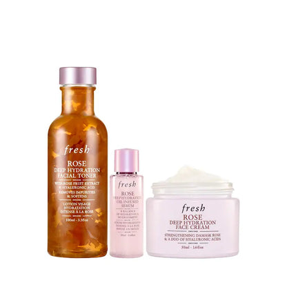 Dewy,Hydrated Skin Trio - Fresh