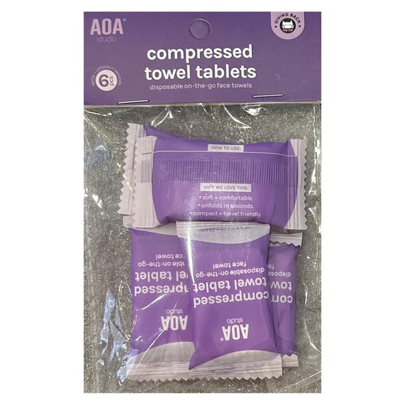 Compressed Towel Tablets - Aoa