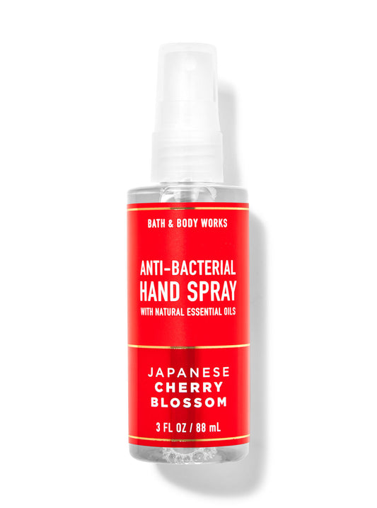 BATH & BODY  WORKS ANTI-BACTERIAL HAND SPRAY JAPANESE CHERRY BLOSSOM