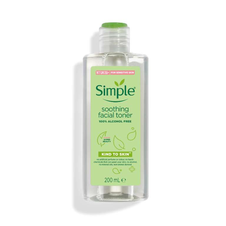 Simple soothing facial toner