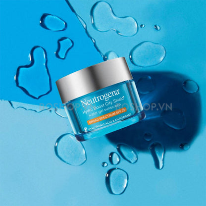 Hydro Boost City Shield  Water Gel Sunscreen Amplio Espectro SPF 25 - Neutrogena