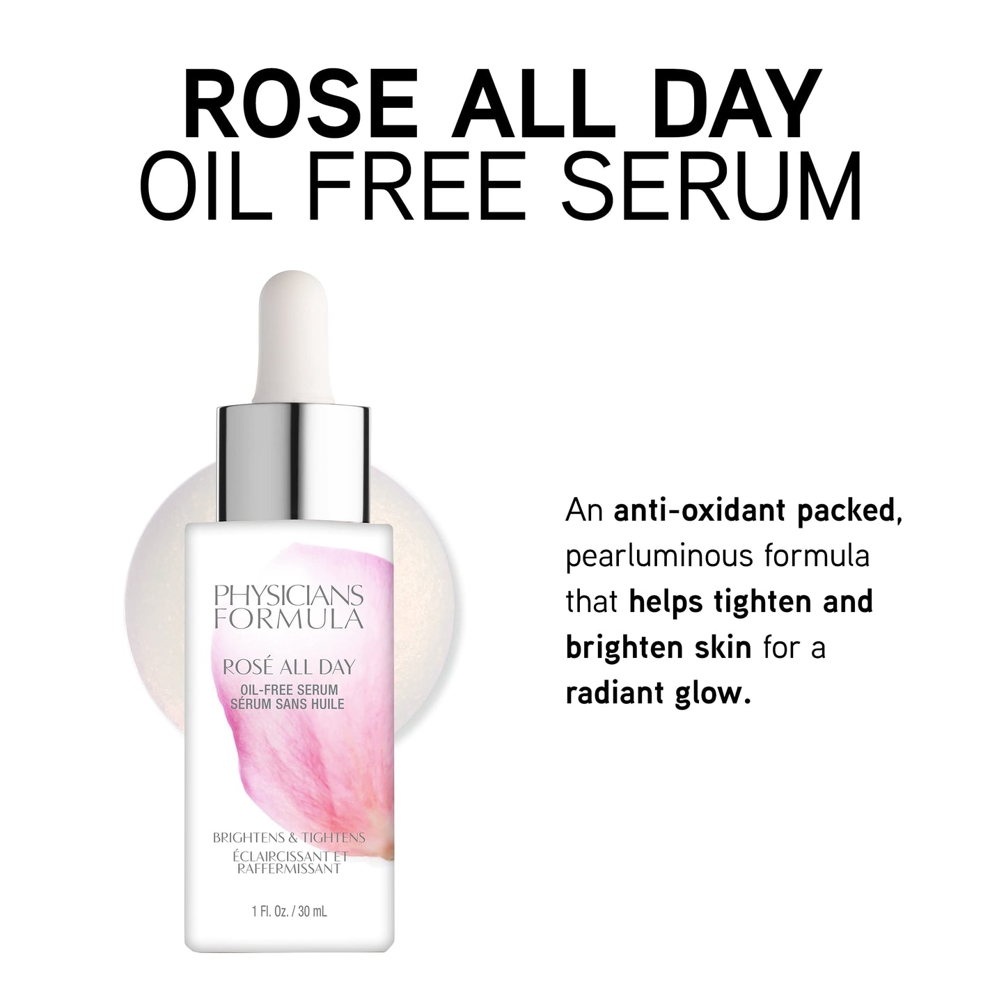 Rosé all Day (oil-free) Serum- Physicians Formula