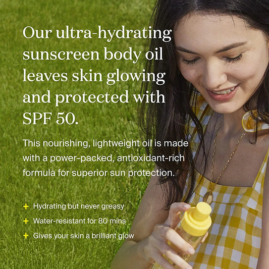 Glow oil Broad Spectrum Sunscreen spf 50-Supergoop