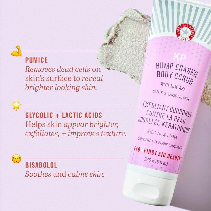 KP Bump Eraser Body Scrub,First Aid Beauty