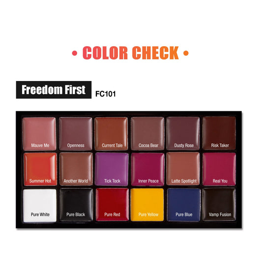 Freedom creator mix lip palette fc101