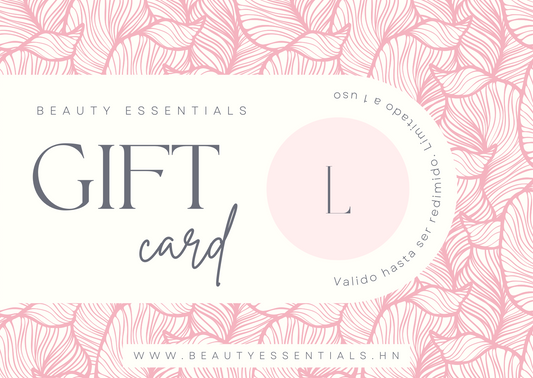 Beauty Essentials' PINK GIFT CARD