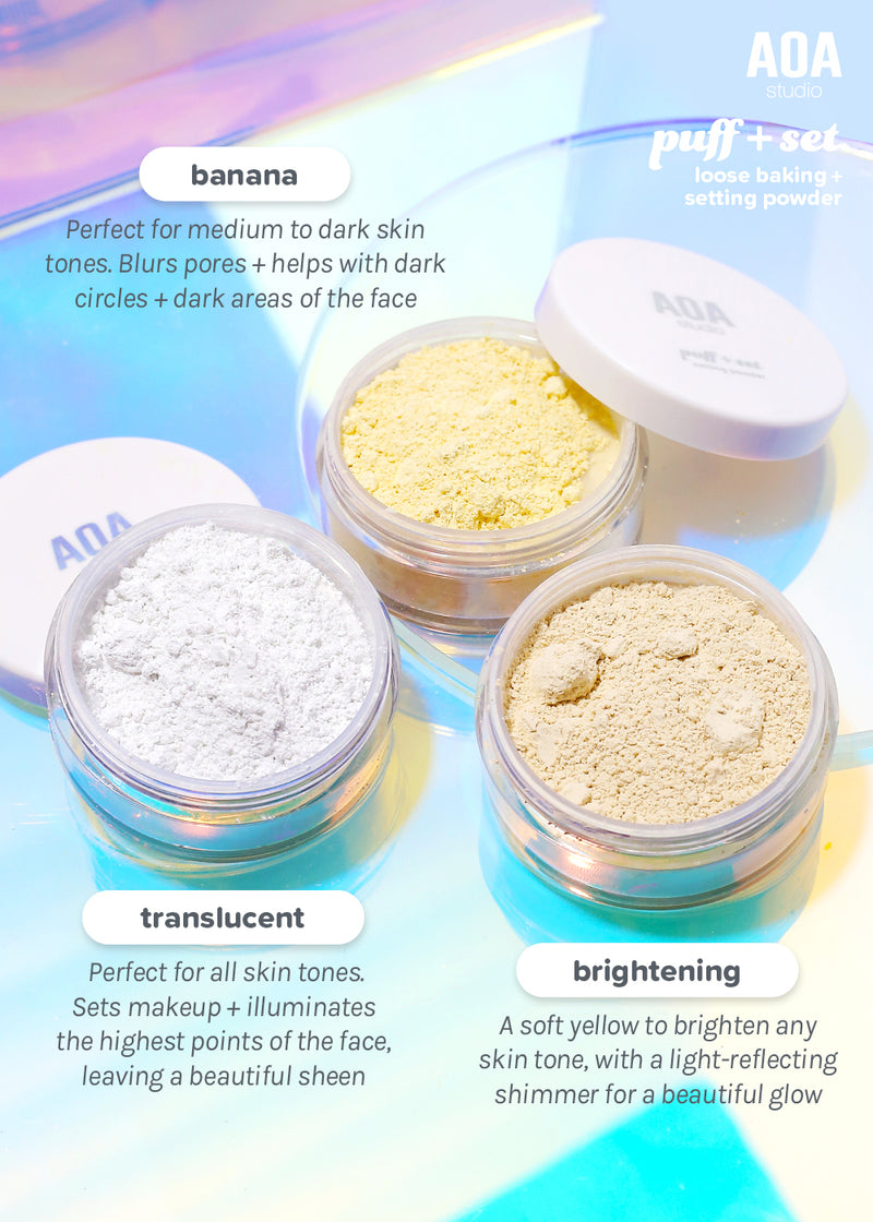 Puff+Set setting powder-AOA