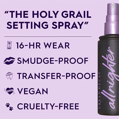 Setting Spray UD all Nighter Urban Decay