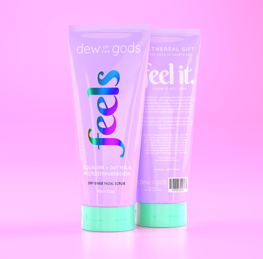 Dry Erase Facial Scrub-dew of the gods