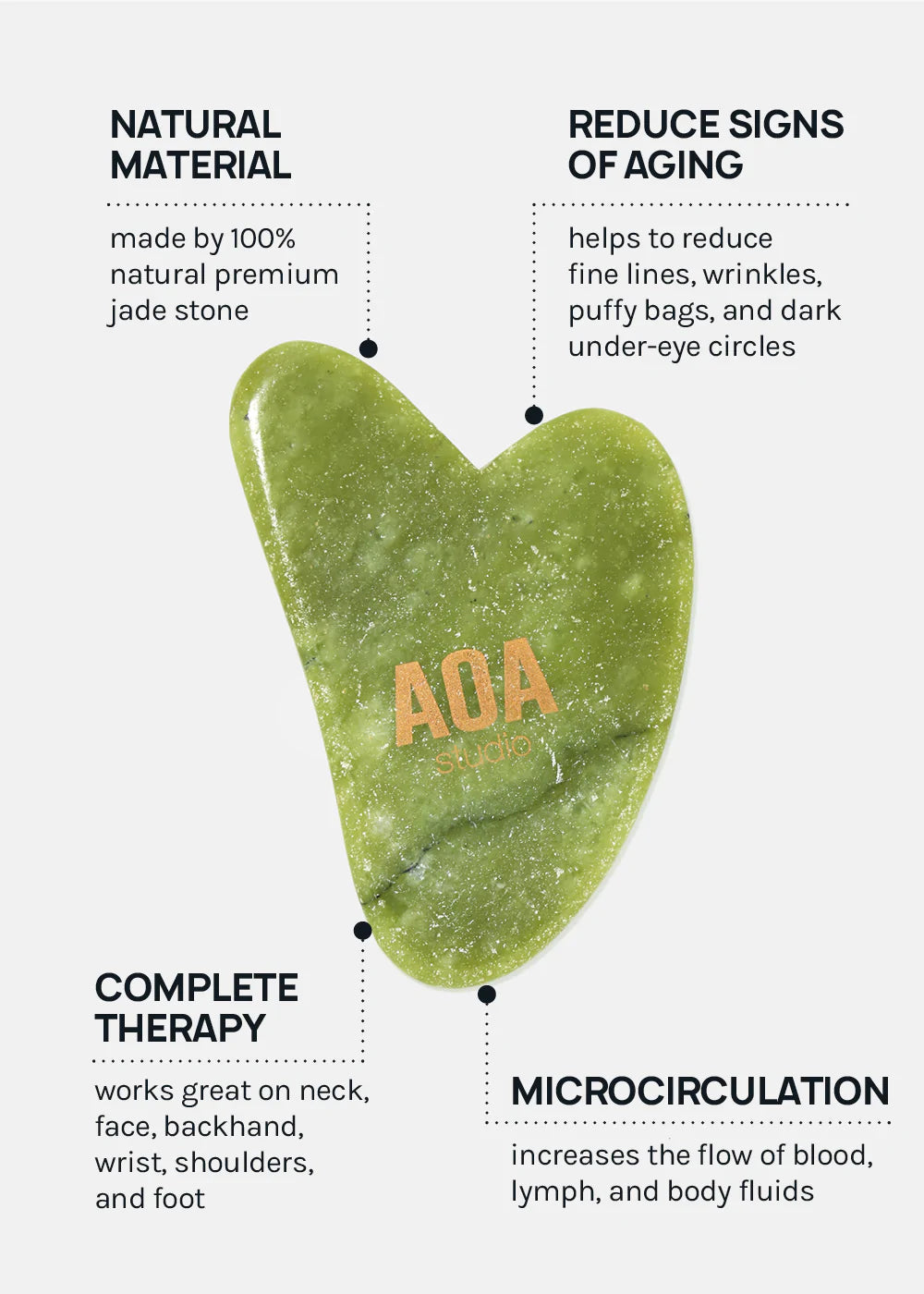 Gua Sha Jade facial sculptor AOA