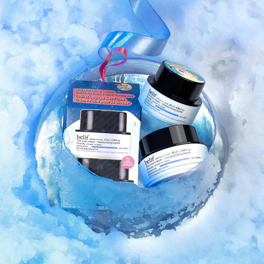 Moisturizing Bomb Holiday Home and Away set Belif