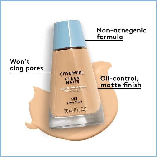 Covergirl Clean Matte Foundation 30ml
