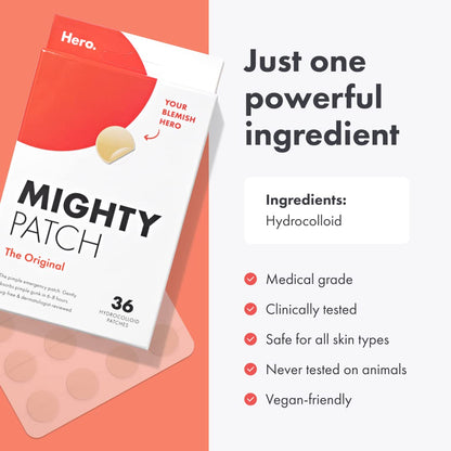 Mighty Patch Hero Cosmetics Acne Pimple Patches