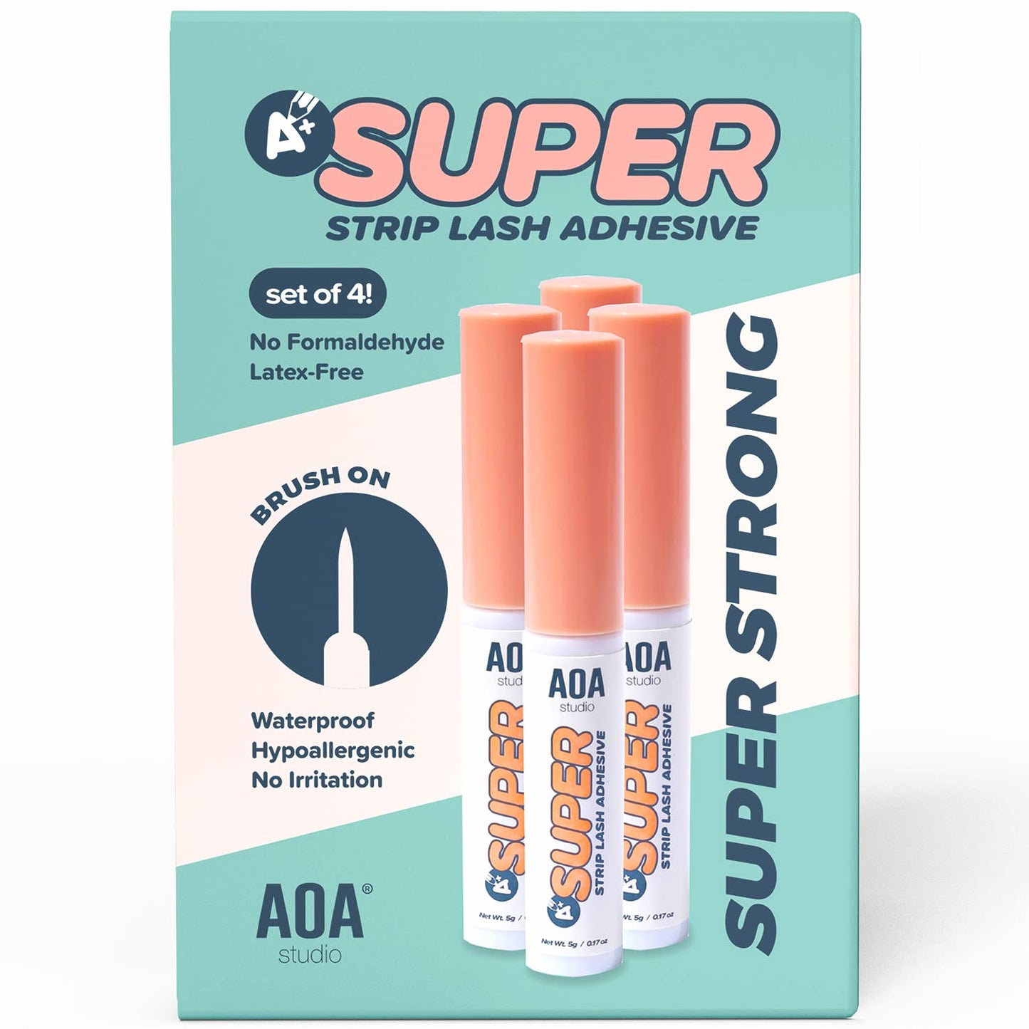 Super Striplash Adhesive 4-pack AOA