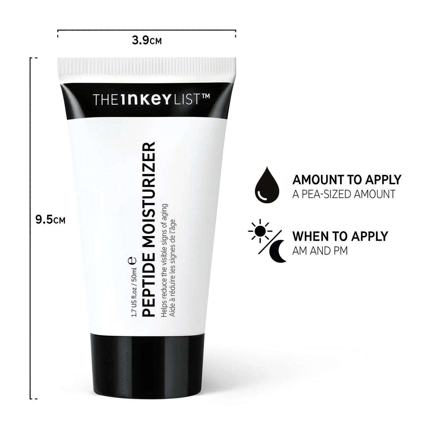 Peptide Moisturizer The inkey list 50ml