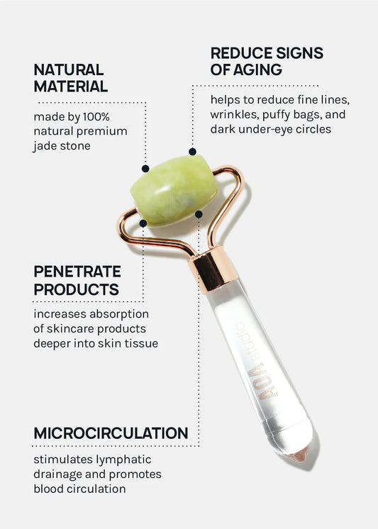 Jade Facial Mini Roller AOA