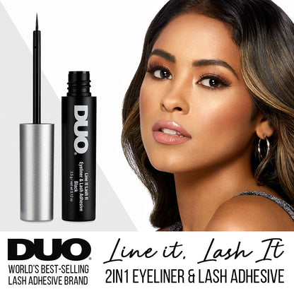 Duo Line It - Lash It (2 in 1) Eyeliner & Lash Adhesive Black