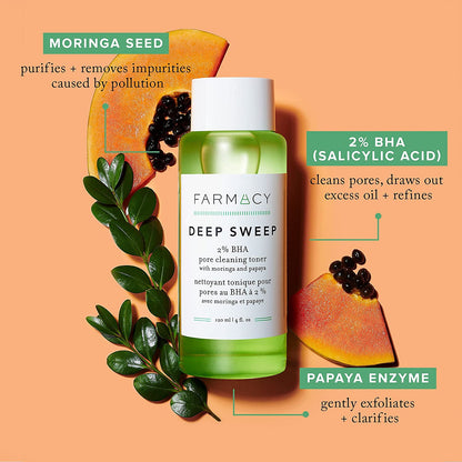 Deep Sweep 2% BHA toner-Farmacy