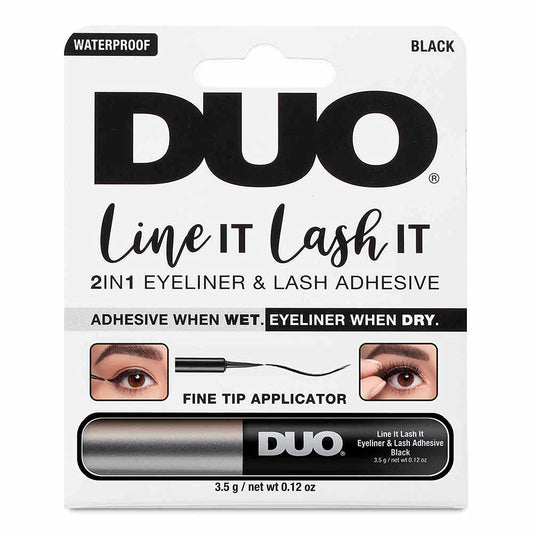 Duo Line It - Lash It (2 in 1) Eyeliner & Lash Adhesive Black