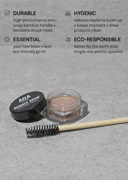 Brow + Lash Disposable Bamboo Brushes AOA