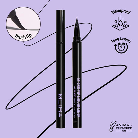 Micro tip waterproof liquid eyeliner MOIRA