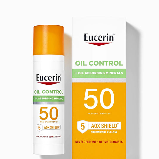 Eucerin Oil Control SPF50 + oil absorbing minerals
