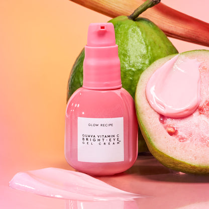 Guava vitamin C Bright-Eye Gel cream Glow Recipe