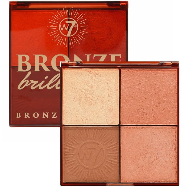 Bronze Briliance W7 Cheeks Palette
