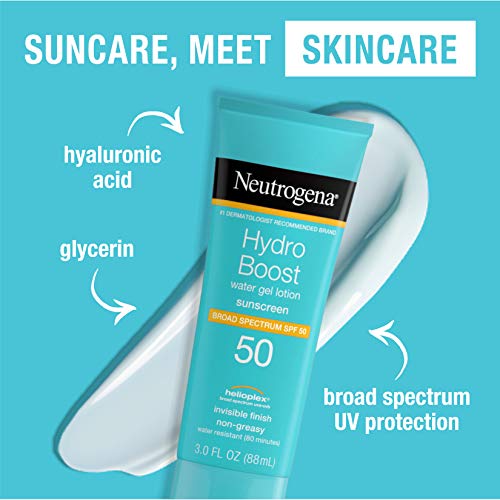 Water gel sunscreen Hydroboost neutrogena