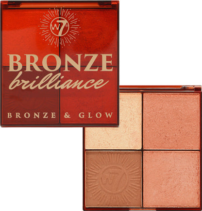 Bronze Briliance W7 Cheeks Palette